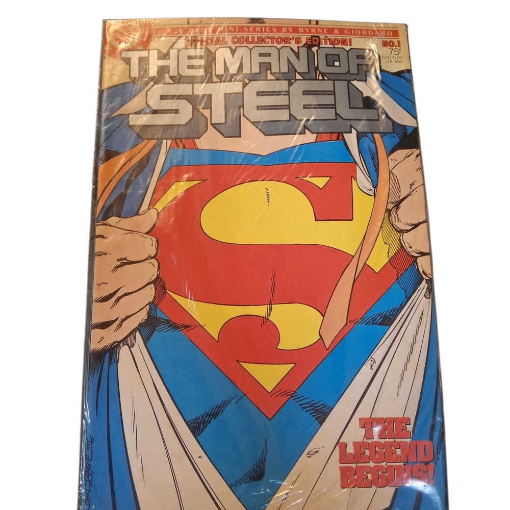The Man of Steel Comic Book